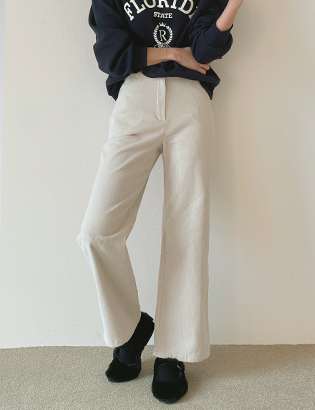Cent Corduroy fleece lined Pants Korea