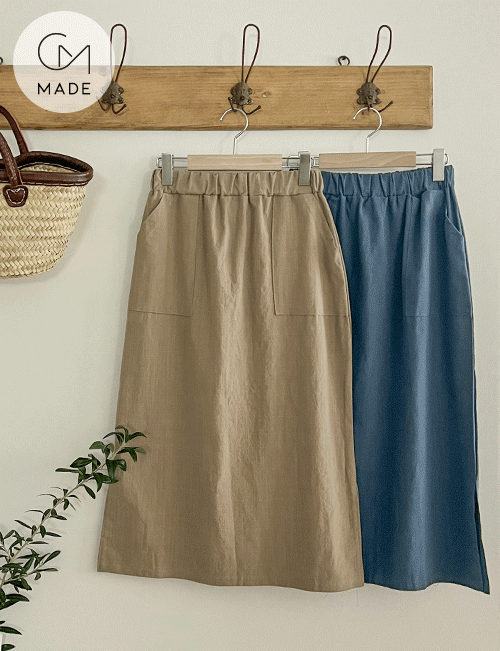 [valyou] Both side Pocket slit skirt (Perfect Ver) Korea