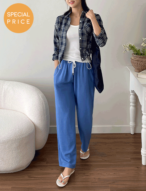 [Planning] Lumie Cool Wrinkle Wide Pants Korea
