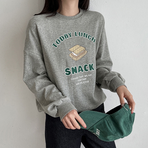 Lunch snack sweatshirt