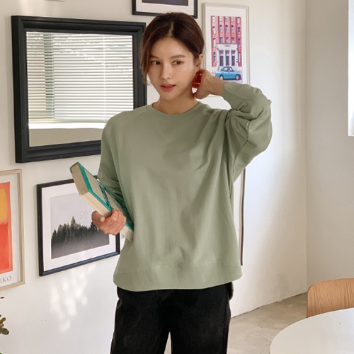 [Planning] Unbalanced 2Type Long-sleeve sweatshirt