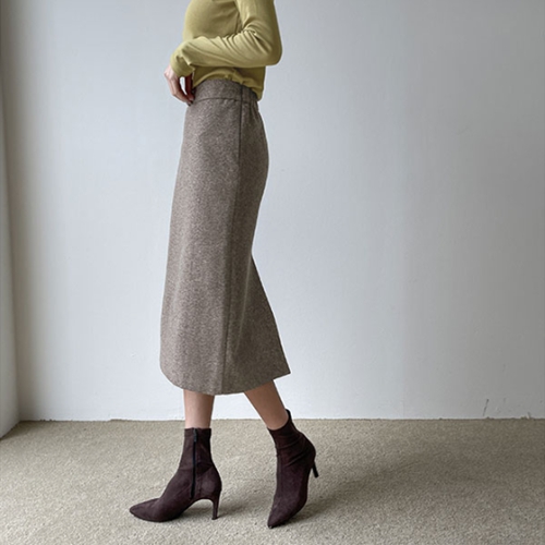 [valyou] 런던 Wool 에이치 Skirt