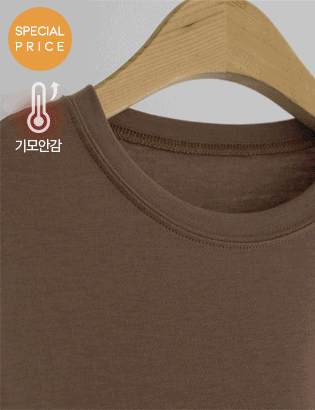 [Planning] 3Type fleece lined T-shirt Korea