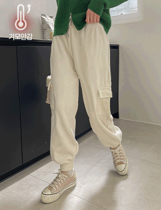 Corduroy Cargo jogger fur Pants Korea