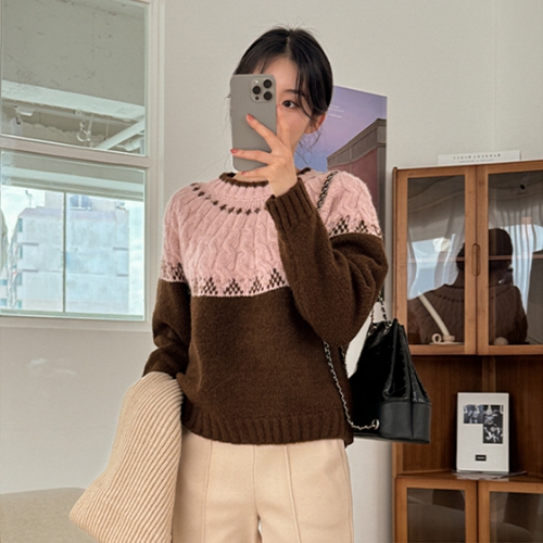 Mary two tone Knitwear