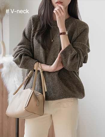 Maple wool two-type knitwear Korea