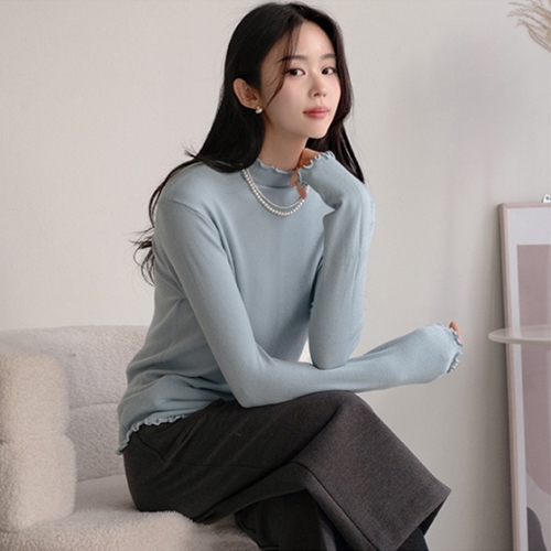 [Special Sale] Wave Turtleneck Knitwear