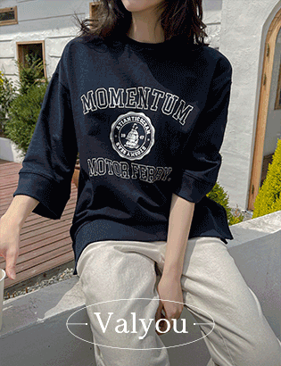 [valyou] Arbor Printed sweatshirt Korea