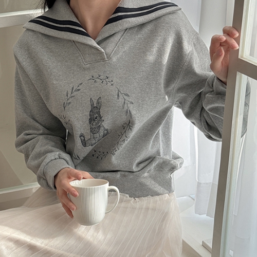Rabbit Sailor Sweatshirt