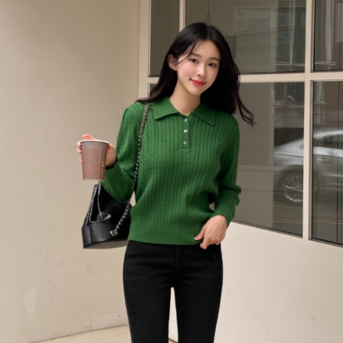 Twiddle Puff Collar Knitwear