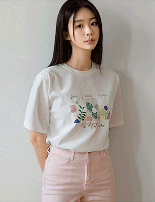 LeNature Short-Sleeved T-Shirt Korea