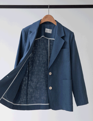 Hoshi linen stitch jacket Korea