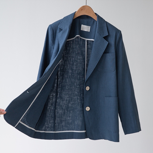 Hoshi linen stitch jacket