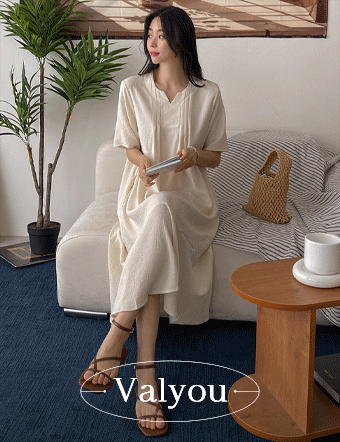 [valyou] Easy 시어서커 Dress Korea