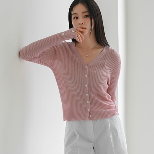 Cooling Summer Corrugated Cardigan