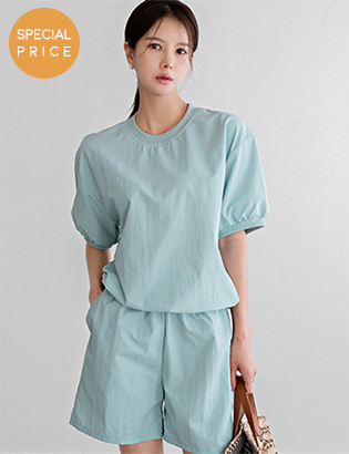 [Planning] Anorak Rustling Shorts Set Korea