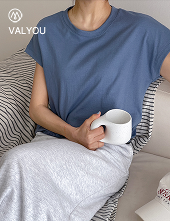 [valyou] Day belly fat cover T-shirt Korea