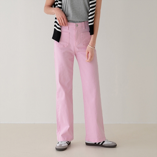 Perfect Cotton Pants 50ver (Front pocket semi-wide)