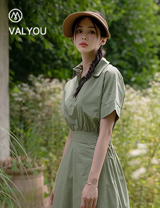 [valyou] Hepburn Shirt Dress Korea