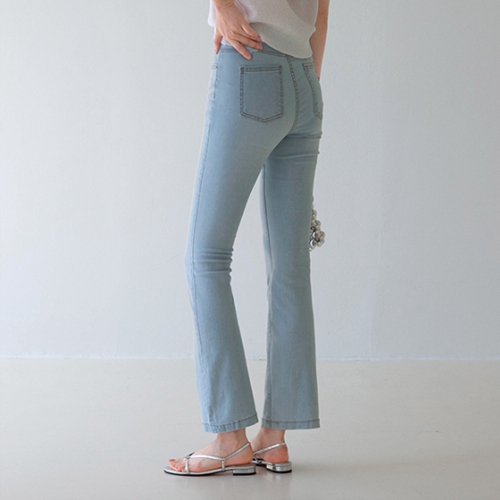 Summer Boot cut Denim Pants