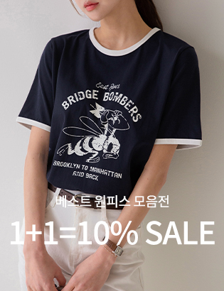 [1+1]Best Short-sleeve T-shirt Collection Korea