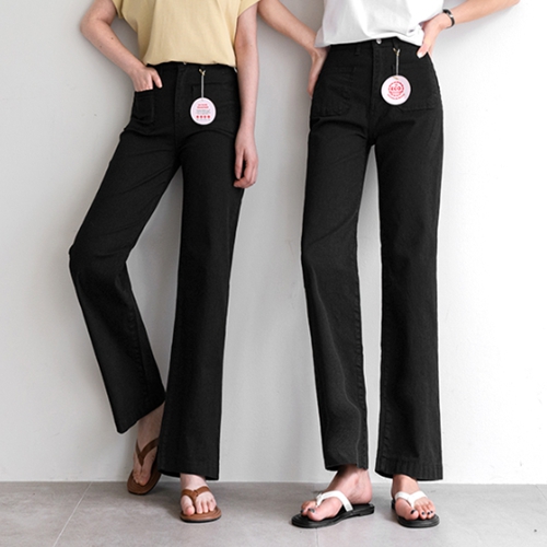 Perfect Cotton Pants 50ver (Summer front pocket semi-wide)