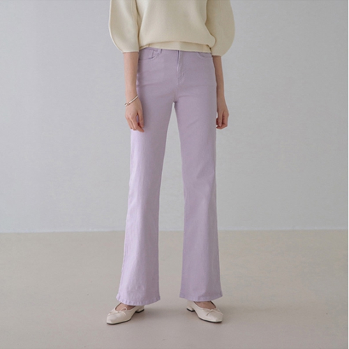 Spring Spring Boot cut Banding Pants