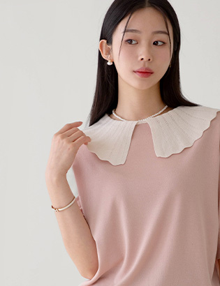 Pretty Sera Short Sleeve Knitwear Korea