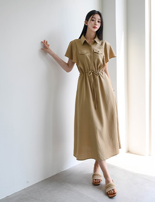 Angel Linen Dress Korea