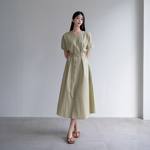 Stitch Point Belt Dress