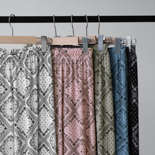 Bandana Banding Wide Pants