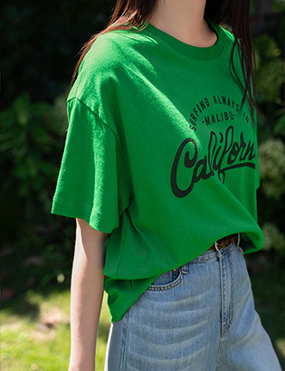 Fresh Calli Printed T-Shirt Korea