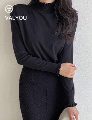 [valyou] Soft Freel Turtleneck Knitwear Korea