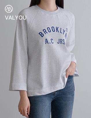 [valyou] Raglan Capri Sleeve Sweatshirt Korea