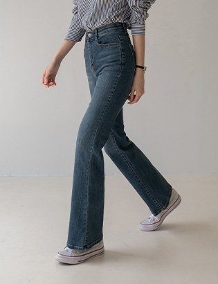 Stay Banding Boot cut Denim Pants Korea