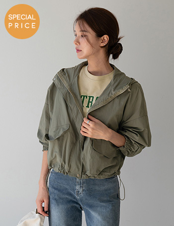 [Planning] Petit-frills windbreaker Korea