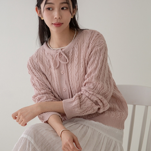 Twiddle Punching Ribbon Cardigan