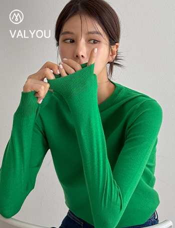 [valyou] Life Round Knitwear Korea