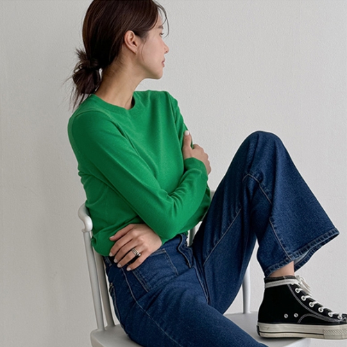 [valyou] Life Round Knitwear