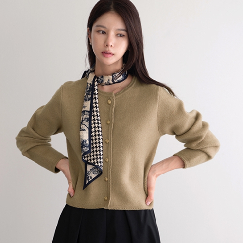 Gold button cardigan