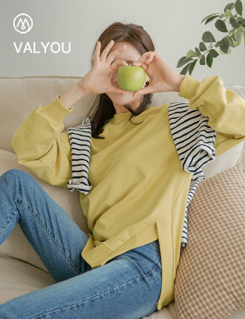 valyou_Low incision sweatshirt MA02233 Korea