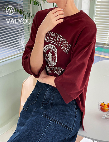 [valyou] Arbor Printed sweatshirt Korea