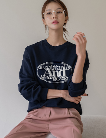 And shoot printing sweatshirt Korea