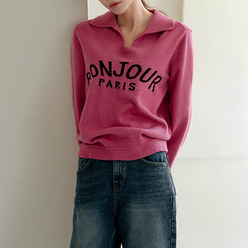 Bonjour Collar Knitwear