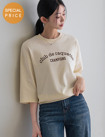 [Planning] Baguette 3/4 sleeve sweatshirt Korea