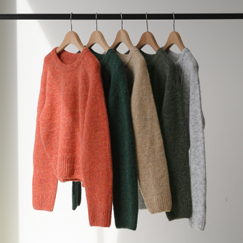 Mini Bokashi Round Knitwear