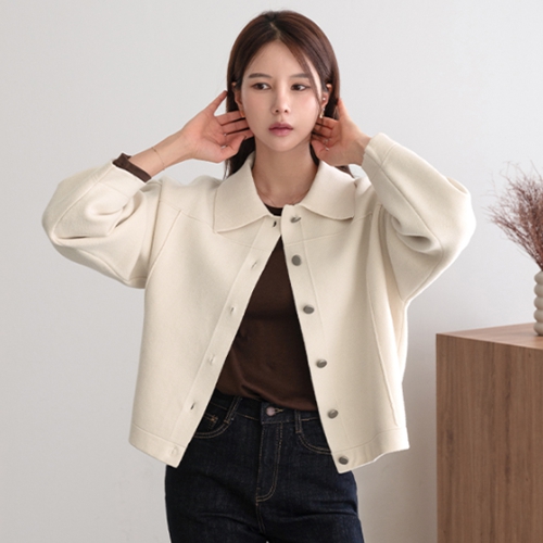 [valyou] Soft Matte Collar Jumper