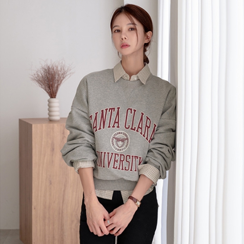 Clara loose fit printed sweatshirt