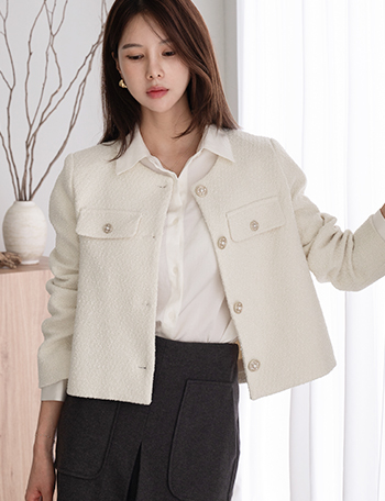 2 and Gold Tweed Jacket Korea