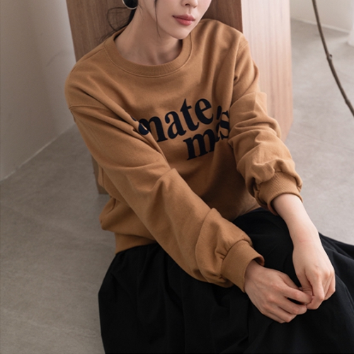 Tess Flocking Sweatshirt